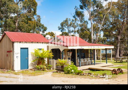 La gare de Ida Bay, Tasmanie, Australie Banque D'Images