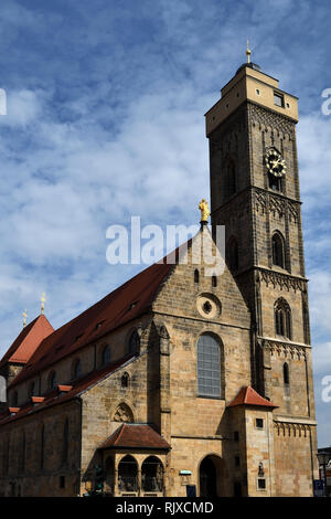 Église Notre Dame;bamberg la église paroissiale;obere pfarre;bamberg allemagne Banque D'Images