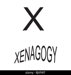 A à Z les enseignements pour les enfants et les adultes pour apprendre de nouvelles choses Banque D'Images