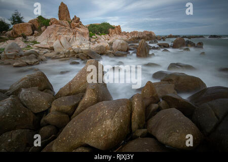 Asie, Asie, Asie du Sud-Est, le Vietnam, le sud de l'Thuáº-n¬BÃ, nh Province, Phan Thiet, phare de Ke Ga Banque D'Images