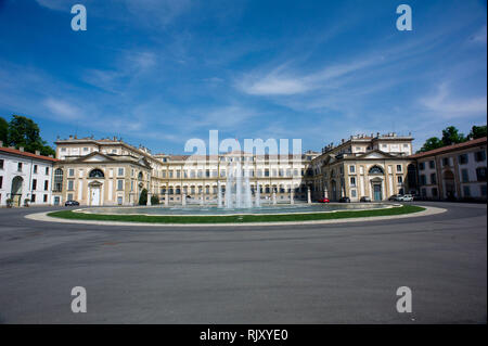 Savoie Maison, Villa Reale, Monza, Lombardie, Italie, la Villa Reale de style néoclassique (architecte Giuseppe Piermarini, 1773-80). Banque D'Images