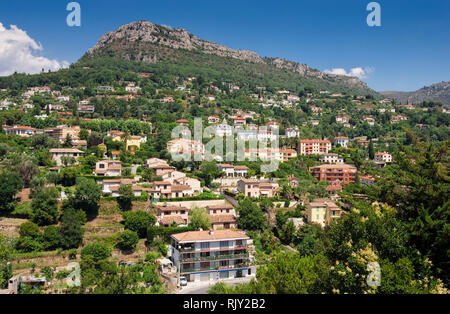 Colline de luxe Maisons et appartements en Provence Banque D'Images