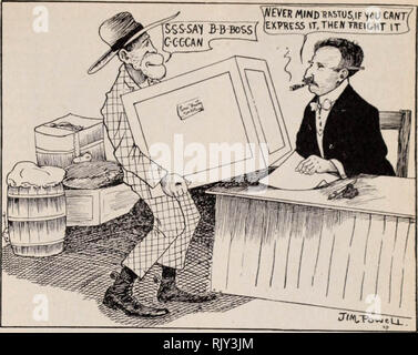 'Baltimore and Ohio employés magazine' (1920) Banque D'Images