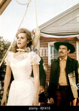 CAT BALLOU 1965 Columbia Pictures film avec Jane Fonda Banque D'Images