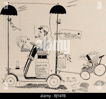 'Baltimore and Ohio employés magazine' (1920) Banque D'Images