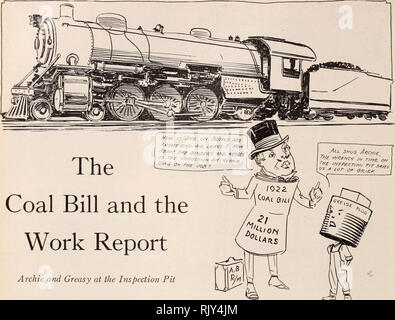 'Baltimore and Ohio employés magazine' (1920) Banque D'Images