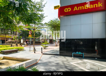 Le signe dans le bâtiment de la direction générale des companies à Kuala Lumpur, Malaisie. Banque D'Images