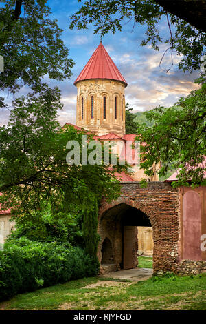 Photo & image de la Betania (Bethania ) Monastère de la Nativité de la Mère de Dieu de l'Église orthodoxe géorgienne, complexe de la Géorgie. Betania (Bethania ) Mo Banque D'Images