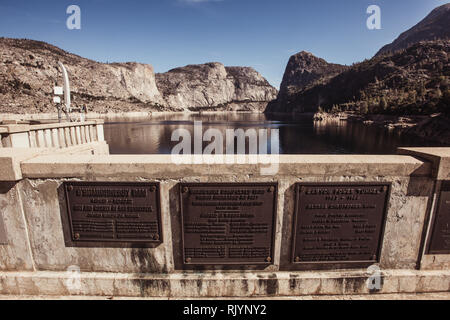 Hetch Hetchy. La Californie. USA. Banque D'Images