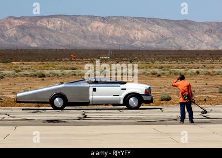 À l'air et de l'espace port Mojave XCOR Aerospace est l'ouverture de leurs portes pour une visite des futurs astronautes et partenaires d'affaires. Banque D'Images