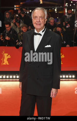 Berlin, Allemagne. 05 févr., 2019. Bermd Neumann arrive sur le tapis rouge pour la cérémonie d'ouverture de la 69e Berlinale et projection du film "La bonté des étrangers" à Berlin, le 7 février 2019 dans le monde de l'utilisation | Credit : dpa/Alamy Live News Banque D'Images