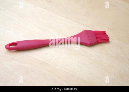 Spatule en silicone Banque D'Images