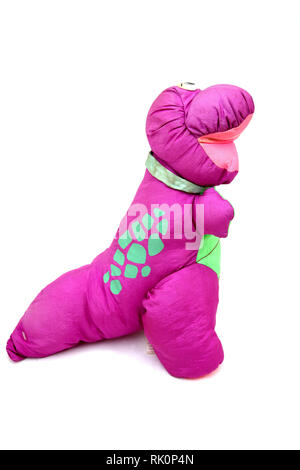 Puffalump Tyrannosaurus Rex Toy Banque D'Images