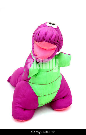 Puffalump Tyrannosaurus Rex Toy Banque D'Images