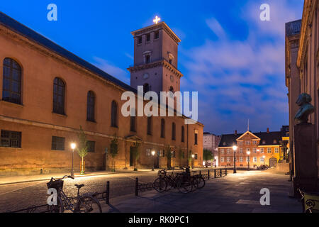 Église Notre Dame à Copenhague, Danemark Banque D'Images