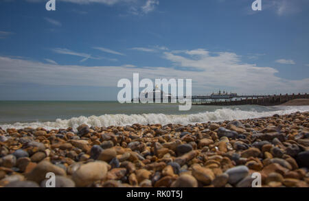 La jetée d'Eastbourne en Angleterre Banque D'Images