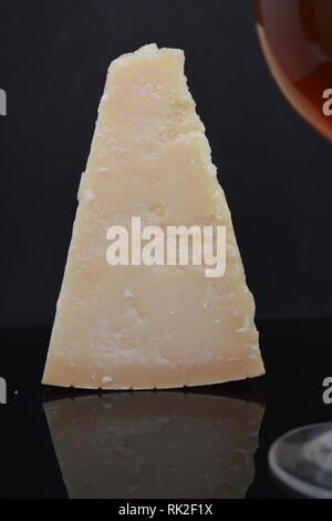 La cuisine au fromage parmesan italien Banque D'Images