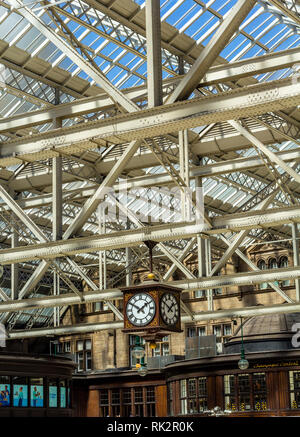 Glasgow Central, zone publique à la gare centrale de Glasgow à Glasgow, Royaume-Uni Banque D'Images