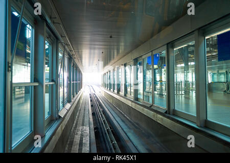 Francfort, Allemagne - Mars 13, 2016 : avis de l'aéroport de Francfort. L'aéroport de Francfort est un grand aéroport international situé à Francfort et les principaux Banque D'Images