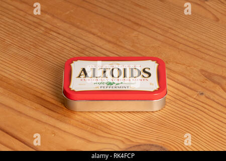 Altoids tin Banque D'Images