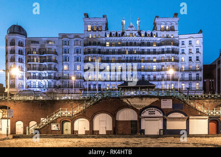 Grand Hotel, Brighton, Royaume-Uni Banque D'Images