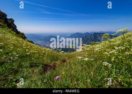 Paysage de Valsassina Banque D'Images