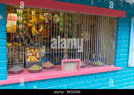 Indian épicerie dans le zoo de Planckendael Banque D'Images