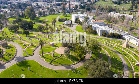 Mountain View Cemetery, Oakland, CA, USA Banque D'Images