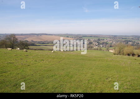 Blockley. Le Donnington façon. Le Gloucestershire. Des Cotswolds. L'Angleterre. UK Banque D'Images