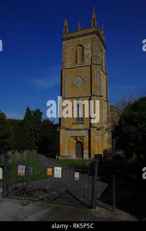 Blockley. Le Donnington façon. Le Gloucestershire. Des Cotswolds. L'Angleterre. UK Banque D'Images