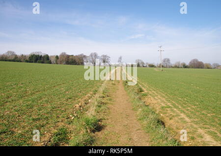 Blockley. Le Donnington façon. Le Gloucestershire. Des Cotswolds. L'Angleterre. UK Banque D'Images