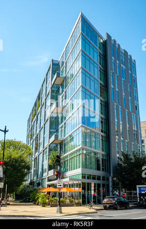 22 West immeuble en copropriété, 1177 22nd Street NW, Washington DC Banque D'Images