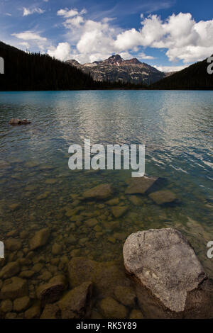 Joffre Lakes Provincial Park, Sea to Sky, Colombie-Britannique, Canada Banque D'Images