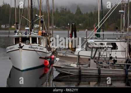 Ucluelet, île de Vancouver, Colombie-Britannique, Canada Banque D'Images