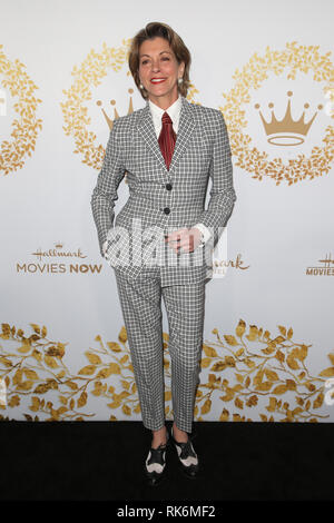 Californie, USA. 9 Feb 2019. . Feb 9, 2019. Wendie Malick au Hallmark Channel et marque les films & Mystères Hiver 2019 Tournoi au TCA en Californie, USA. 9 Feb 2019 lifornia. le 9 février 2019. Credit : Faye Sadou/media/Alamy Punch Live News Banque D'Images