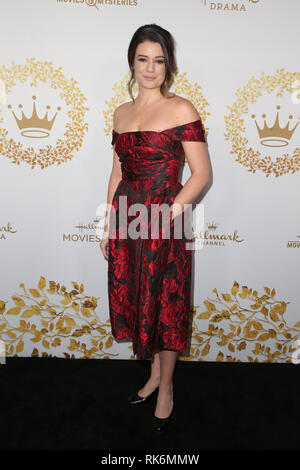 Californie, USA. 9 Feb 2019. . Feb 9, 2019. Kimberly Sustad à The Hallmark Channel et marque les films & Mystères Hiver 2019 Tournoi au TCA en Californie, USA. 9 Feb 2019 lifornia. le 9 février 2019. Credit : Faye Sadou/media/Alamy Punch Live News Banque D'Images