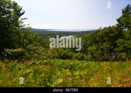 Miller Hill Lookout, Sleeping Bear Dunes National Lakeshore, au Michigan Banque D'Images