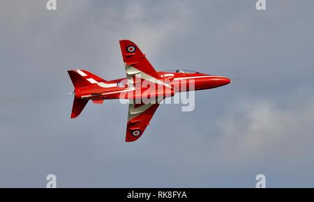 Un Faucon T1A de la flèches rouges Banque D'Images