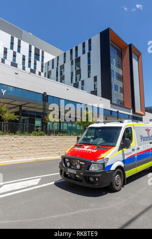 Plages du nord de l'hôpital de soins médicaux publics et privés , ouvert à la fin de 2018 et est situé dans la région de Frenchs Forest,Sydney, Australie Banque D'Images