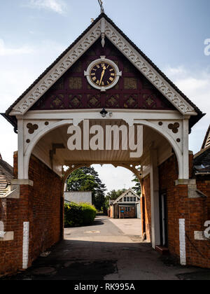 Bletchley Park, à Milton Keynes, en Angleterre, a été le site central pour les décrypteurs britanniques pendant la Seconde Guerre mondiale. Banque D'Images