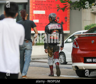 Les Punks sur la ville de Kuala Lumpur 2009 Banque D'Images