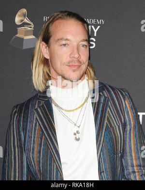 Californie, USA. Feb 9, 2019. Diplo aux arrivées pour 2019 pre-GRAMMY Gala et GRAMMY Salute, le Beverly Hilton, Beverly Hills, CA, 9 février 2019. Credit : Elizabeth Goodenough/Everett Collection/Alamy Live News Banque D'Images