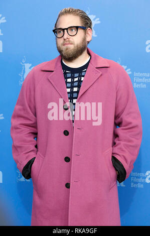 Berlin, Allemagne. 10 fév 2019. Jonah Hill au cours de l''Mid90s' photocall à la 69ème Festival International du Film de Berlin Berlinale 2019 / à l'hôtel Grand Hyatt le 10 février 2019 à Berlin, Allemagne. Credit : Geisler-Fotopress GmbH/Alamy Live News Banque D'Images