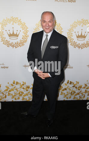 Pasadena, CA. Feb 9, 2019. John Kapelos, à l'Hallmark Channel et marque les films & Mystères Hiver 2019 Tournoi au TCA à Pasadena, Californie le 9 février 2019. Credit : Faye Sadou/media/Alamy Punch Live News Banque D'Images