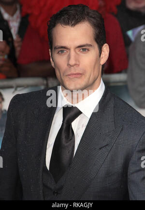 Jun 12, 2013 - Londres, Angleterre, Royaume-Uni - Homme d'acier première européenne, Empire, Leicester Square Photo montre : Henry Cavill Banque D'Images