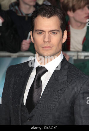 Jun 12, 2013 - Londres, Angleterre, Royaume-Uni - Homme d'acier première européenne, Empire, Leicester Square Photo montre : Henry Cavill Banque D'Images