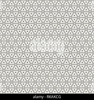 Simple modèle géométrique abstraite avec des triangles. La texture élégante moderne. Carreaux géométriques répétés. Composition simple à partir de triangles. Vecteur. Illustration de Vecteur