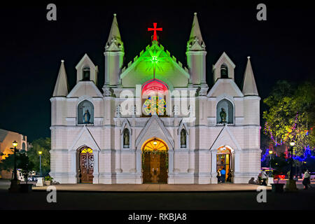 160 ans structure magnifique et un établissement emblématique de la ville de Pune - la cathédrale Saint Patrick. Banque D'Images