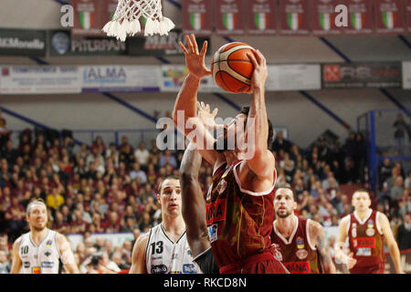 Foto Paola Garbuio/LaPresse 10 febbraio 2019 Mestre (ve) Italia sport basket Umana Venezia Reyer contre l'Dolominti Energia Trentino - Campionato Italiano di panier PosteMobile Serie A 2018/2019 - Palasport Taliercio. Nella foto : watt Photo Paola Garbuio/LaPresse 10 février 2019 Mestre (ve) Italie sport basket Umana Venezia Reyer contre l'Dolominti Energia Trentin-haut- Serie A ligue de basket-ball italien PosteMobile 2018/2019 -Palasport Taliercio. dans la pic : watt Banque D'Images