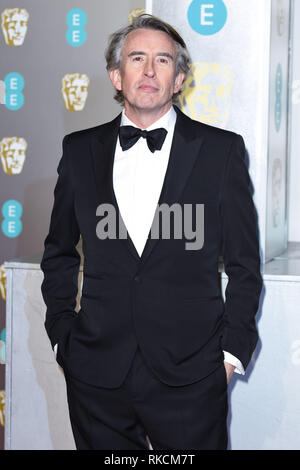 Londres, Royaume-Uni. 10 fév, 2019. Londres, Royaume-Uni. 10 février 2019 : Steve Coogan arrivant pour le BAFTA Film Awards 2019 au Royal Albert Hall, Londres. Photo : Steve Sav/Featureflash Crédit : Paul Smith/Alamy Live News Banque D'Images